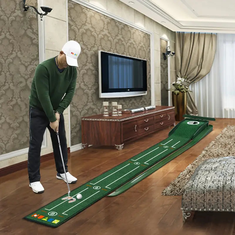Tragbare Golf-Putt-Trainingsmatte, kompakte Ausgabe