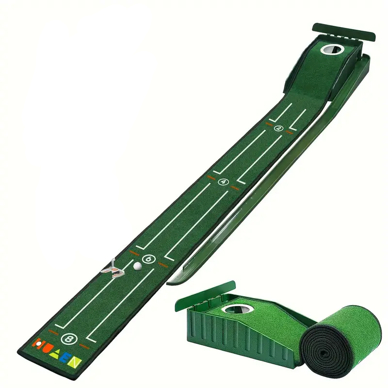 Tragbare Golf-Putt-Trainingsmatte, kompakte Ausgabe