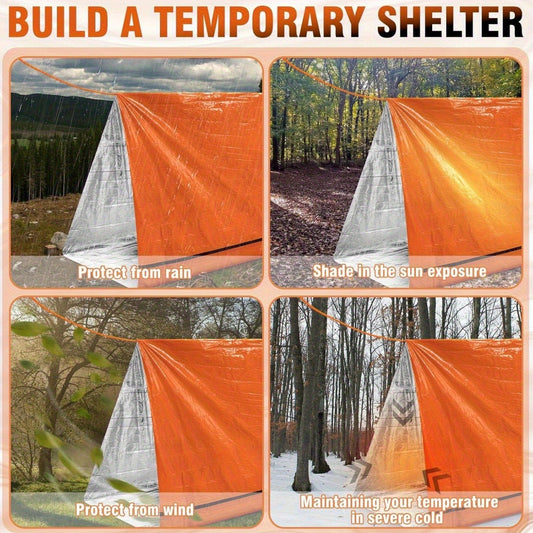 Überlebenszelt-Set für Outdoor-Camping
